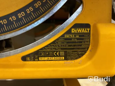 Klyvsåg Dewalt DW745