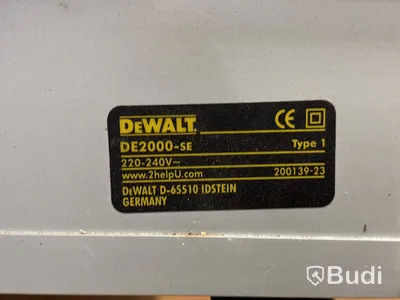 Fräsbord Dewalt DE2000