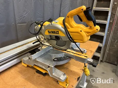 Kap- & gersåg Dewalt DWS777 med sågbänk