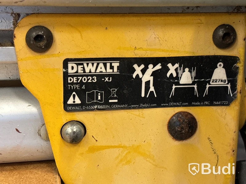Kap- & gersåg Dewalt DWS777 med sågbänk