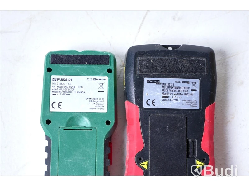 Multifunktionsdetektor - Parkside och Powerfix
