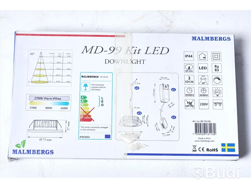 Spotlights LED - Malmbergs MD-99 Kit Led