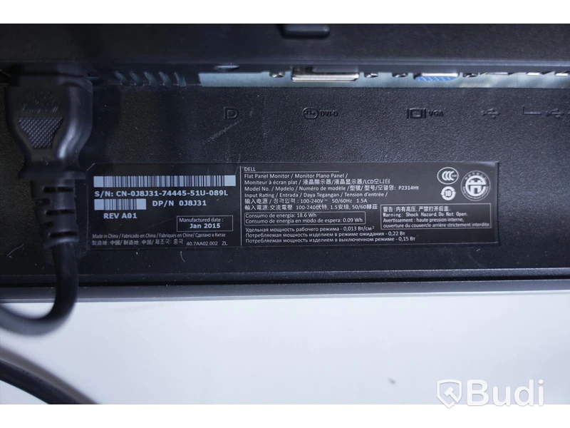 2 ST Datorskärmar DELL P2314Ht