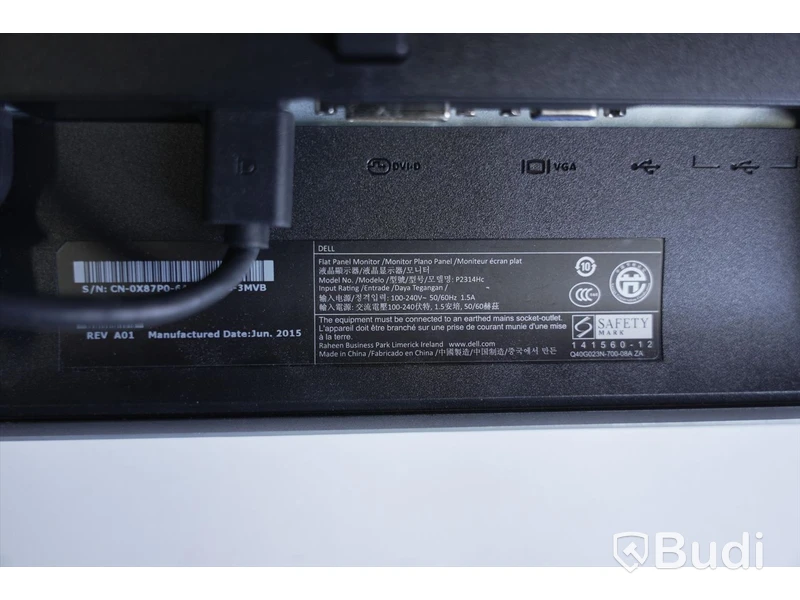 2 ST Datorskärmar DELL P2314Hc