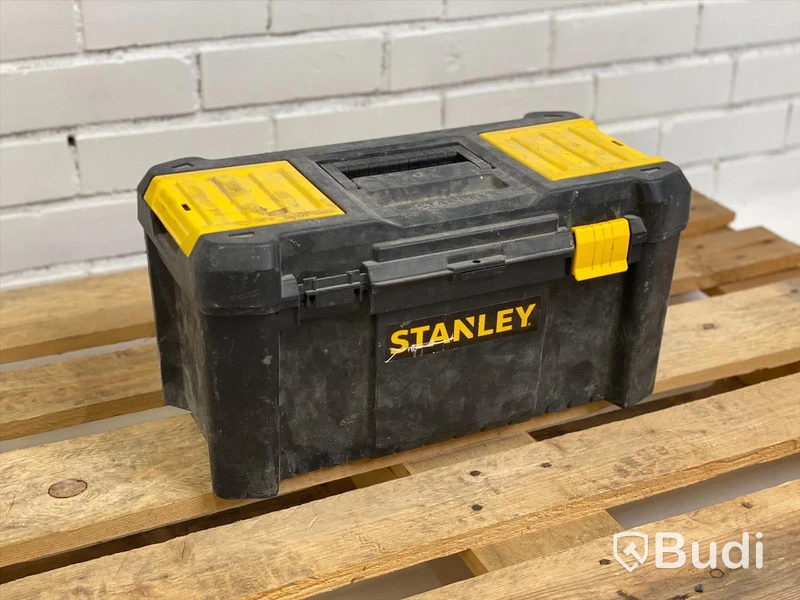 Verktygslåda Stanley med byggtillbehör