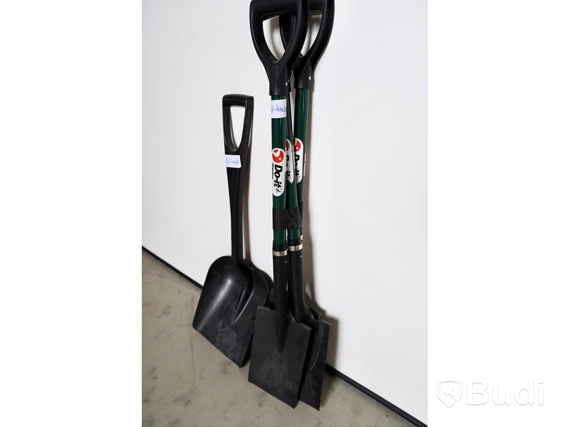 Spadar 3st samt skyffel
