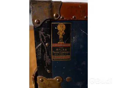 Gammaldags resväska Atlas Trunk Company