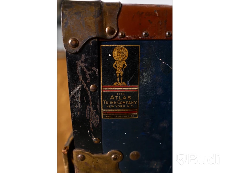 Gammaldags resväska Atlas Trunk Company