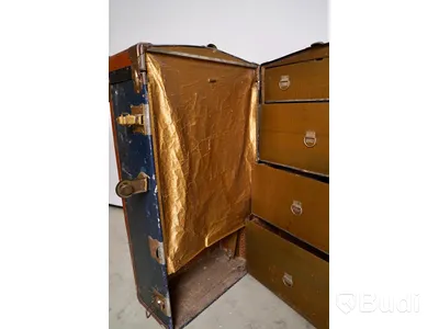 Gammaldags resväska Atlas Trunk Company