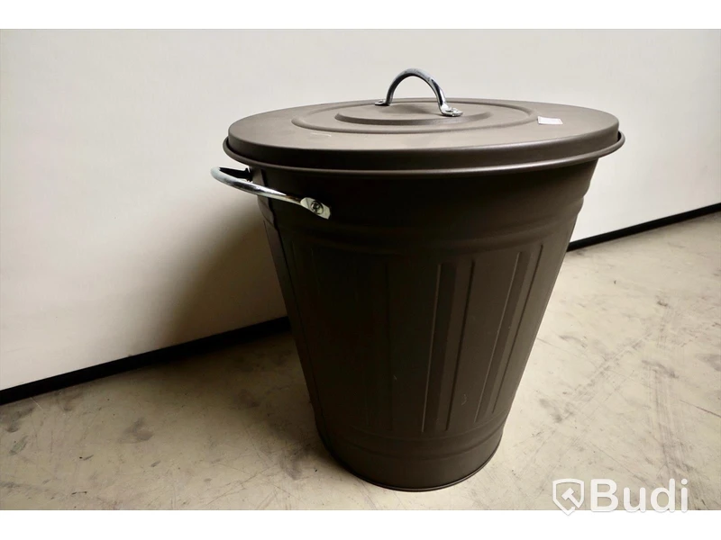 Soptunna plåt ca 45cm hög