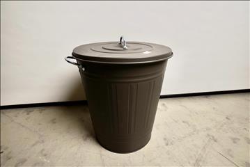 Soptunna plåt ca 45cm hög