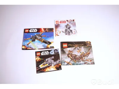 Diverse Lego Skepp (Star Wars, Pirates of the Caribbean)