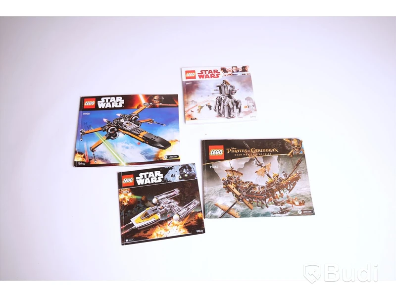 Diverse Lego Skepp (Star Wars, Pirates of the Caribbean)