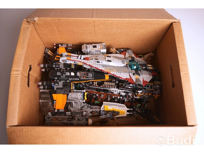 Diverse Lego Skepp (Star Wars, Pirates of the Caribbean)