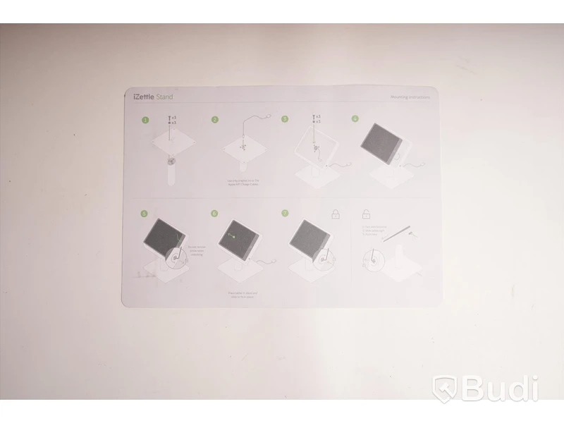 iPad stativ 4st. iZettle