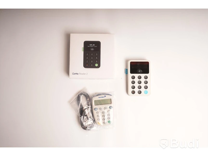 Kassasystem 3st. iZettle Reader 2, iZettle Reader, Nordea NCR1.