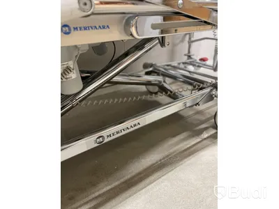 Sjukhussäng elektrisk justerbar - Merivaara, madrass Care of Sweden. Begagnad. Funktionstestad.