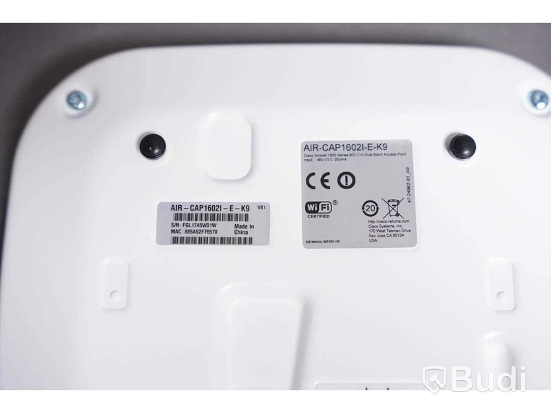 Accesspunkt WiFi 5st - Cisco AIR-LAP1262N-EK9 2st, Cisco AIR-CAP1602I-E-K9 3st.