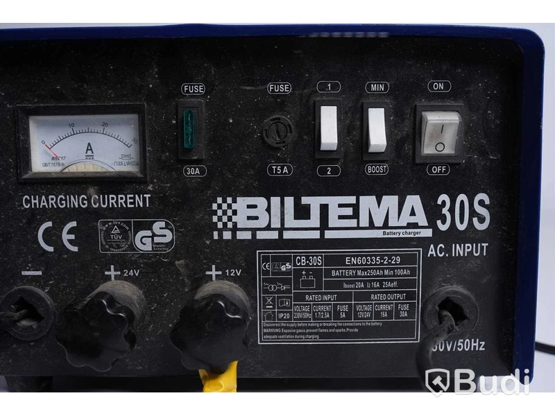 Batteriladdare - Biltema CB-30S