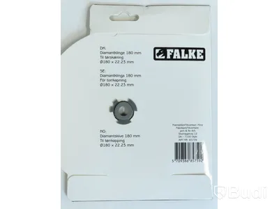 Diamantklinga 2st - Falke Diamantklinga 180mm. Ny, Obruten förpackning.