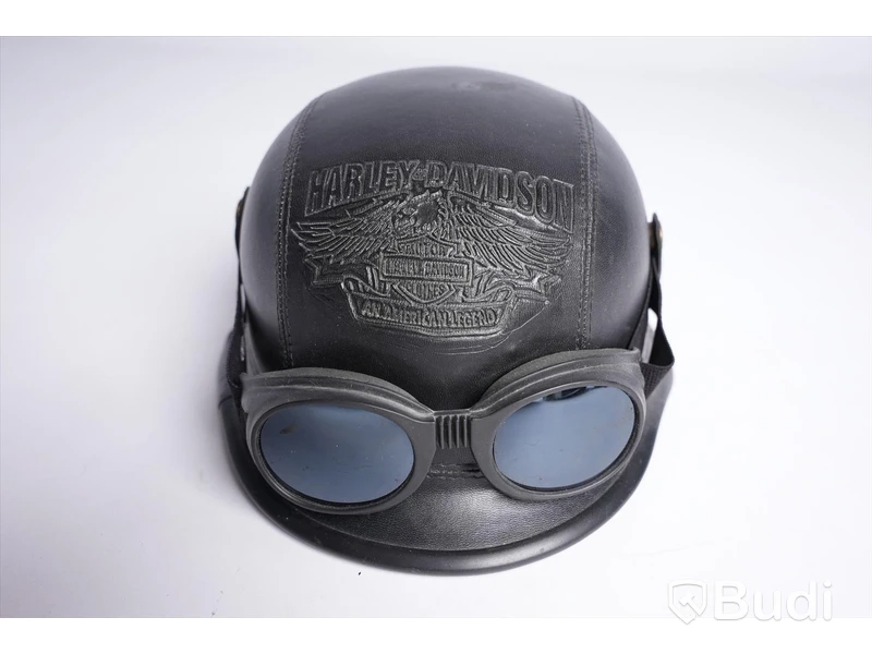 Retro hjälm - Harley Davidson
