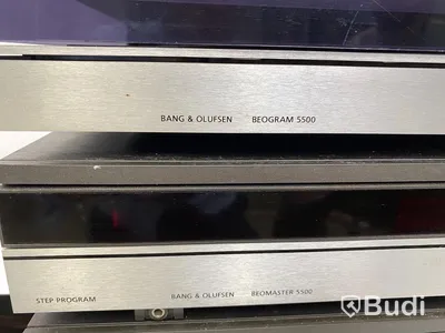 Bang Olufsen stereo, 6 delar, Master Control Panel 550, Beoprogram 5500, Beomaster 5500, Beocord 5500, Beogram CS 50