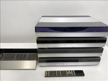 Bang Olufsen stereo, 6 delar, Master Control Panel 550, Beoprogram 5500, Beomaster 5500, Beocord 5500, Beogram CS 50