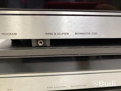 Bang Olufsen stereo, 6 delar, Master Control Panel 550, Beoprogram 5500, Beomaster 5500, Beocord 5500, Beogram CS 50