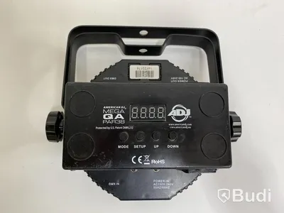 6 x American DJ MEGA QA PAR38 lampor