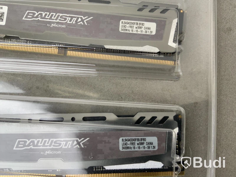 2st minnesmoduler, Crucial Ballistix Sport LT 2400 MHz DDR4 DRAM Desktop Gaming Memory Single 4GB CL16 BLS4G4D240FSB