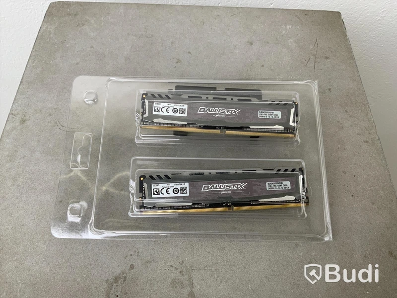 2st minnesmoduler, Crucial Ballistix Sport LT 2400 MHz DDR4 DRAM Desktop Gaming Memory Single 4GB CL16 BLS4G4D240FSB