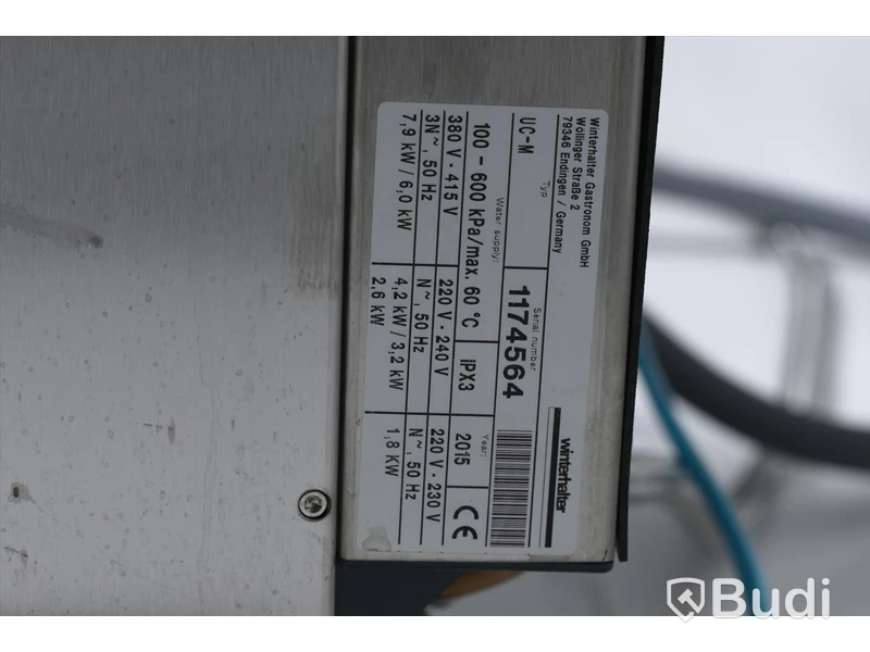 Backdiskmaskin - Winterhalter UC-M (Ca Mått: B60 x D60 xH70 cm)