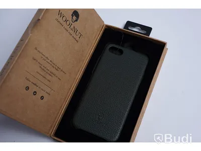 Mobilskal - 3 st. Woolnut, Leather case, iPhone SE, Black och Green. Ny, Obruten förpackning.