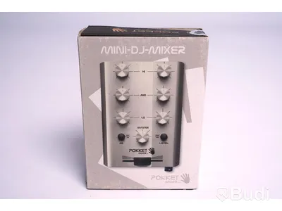 Mini-DJ-mixer - 3 st. Pokket mixer. Ny, Obruten förpackning.