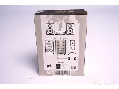 Mini-DJ-mixer - 3 st. Pokket mixer. Ny, Obruten förpackning.