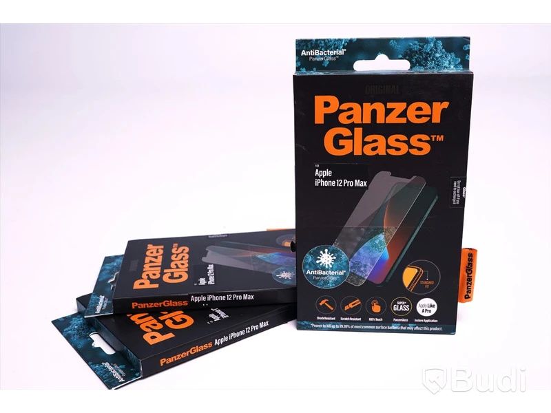 Skärmskydd - 3 st. Panzer Glass, iPhone 12 Pro Max. Ny, Obruten förpackning.