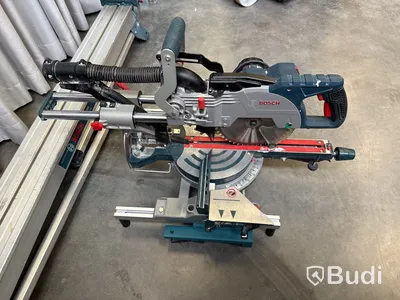 Kap- & gersåg Bosch GCM 8 SJL med stativ GTS 3800
