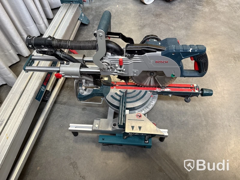 Kap- & gersåg Bosch GCM 8 SJL med stativ GTS 3800
