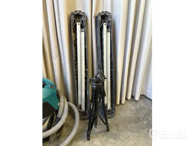 Dammsugare Makita VC2912L med blåtandsenhet WUT02, arbetsbockar & kamerastativ