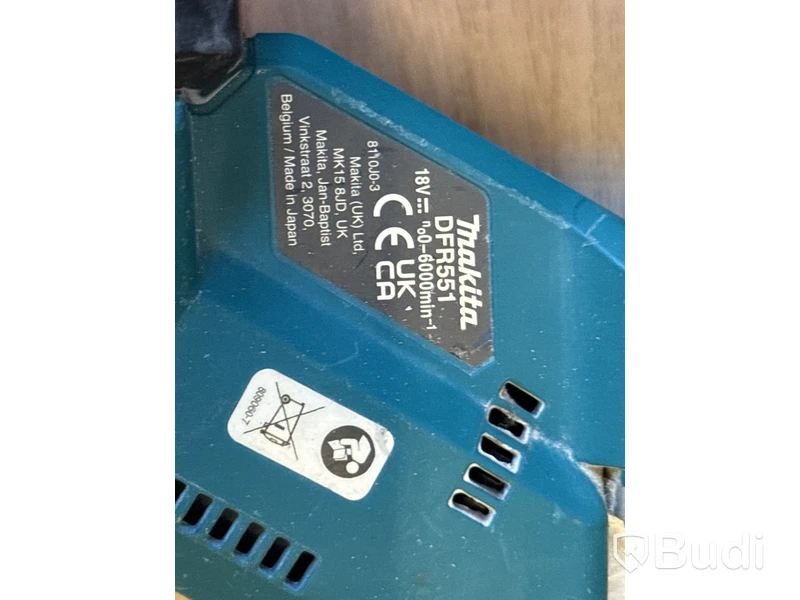 7 st batterimaskiner Makita