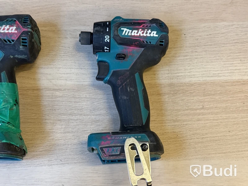 8 st batterimaskiner Makita