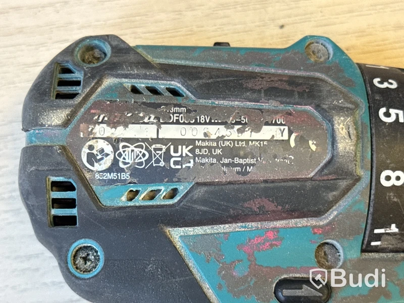 8 st batterimaskiner Makita
