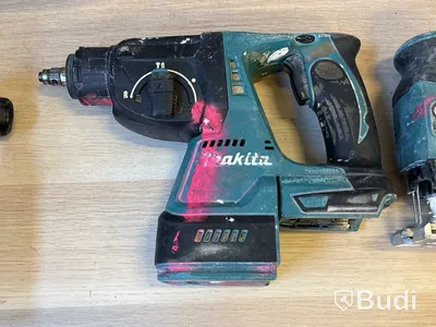 8 st batterimaskiner Makita