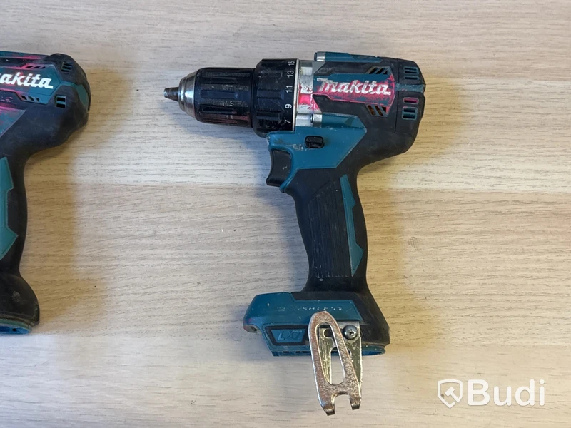 8 st batterimaskiner Makita
