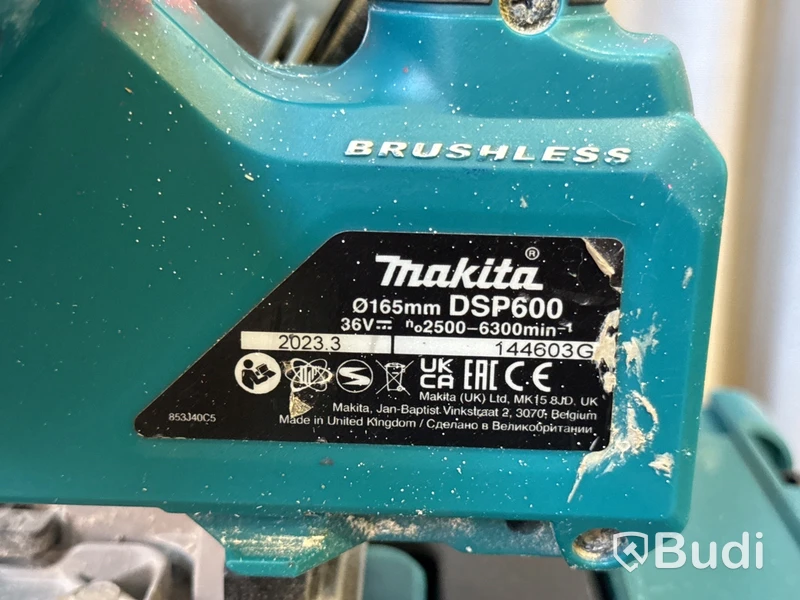 Batteridriven sänksåg Makita DSP600ZJ