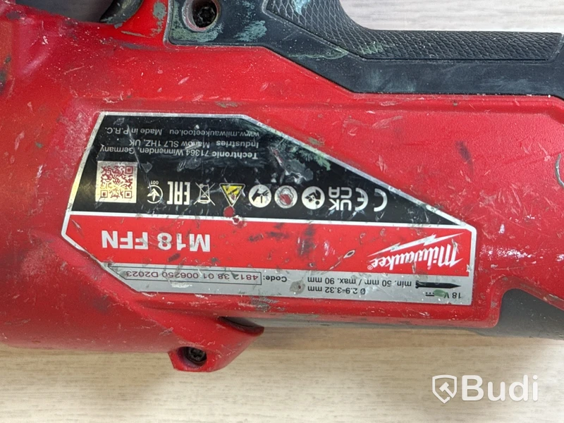 Batteridriven spikpistol Milwaukee M18 FFN