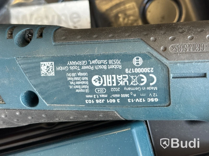 Batteridriven plåtsax Bosch GSC 12V-13