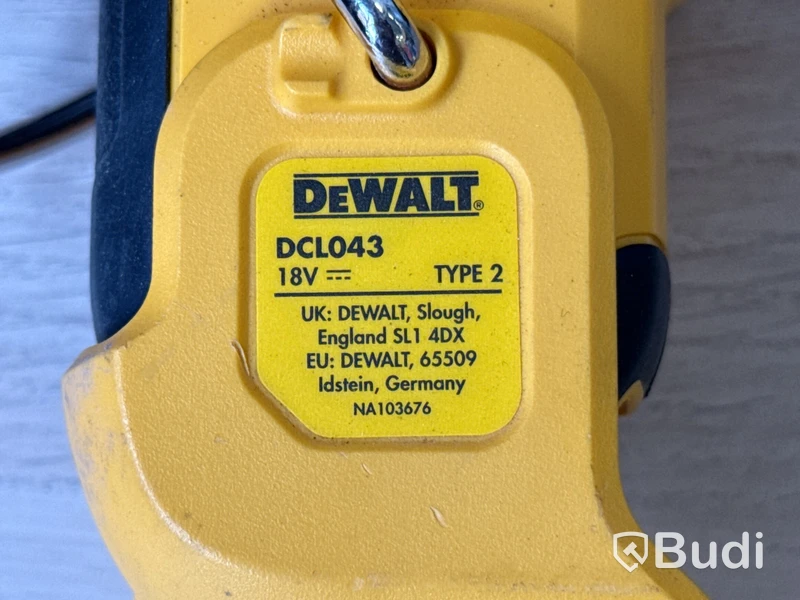 5 st batterimaskiner Dewalt