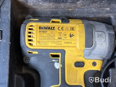 5 st batterimaskiner Dewalt