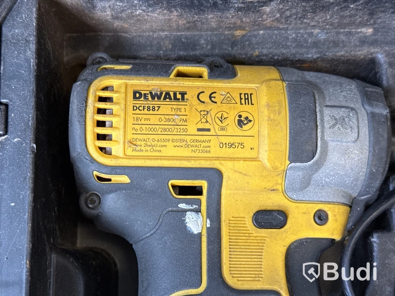 5 st batterimaskiner Dewalt
